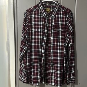 H+H tattoo men’s size M flannel